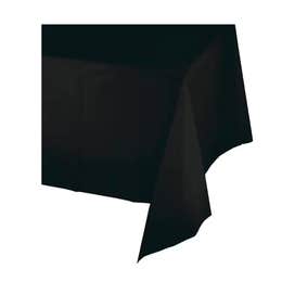 Black table cloth