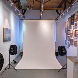 Option 3: Backdrop Stand at the large area*