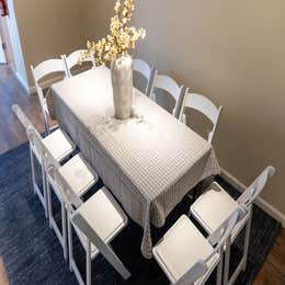 White Foldable Chair