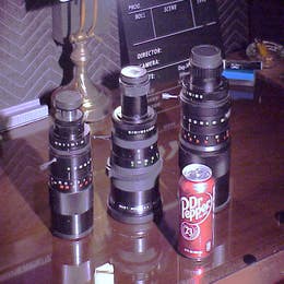 BIG GUNS - Vintage Manual Zoom Lenses - f/1.8 16-160mm