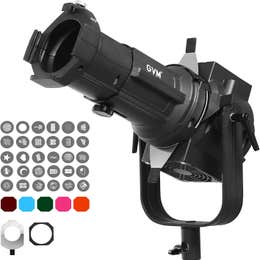 GVM Conical Optical Snoot Kit, Spotlight Snoot