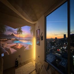 HD Projector with Fire TV