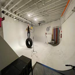 Full Cyc repaint (all 4 walls and 2 corners)