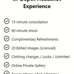 In Depth Portrait Experience