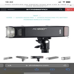 Godox AD200 PRO