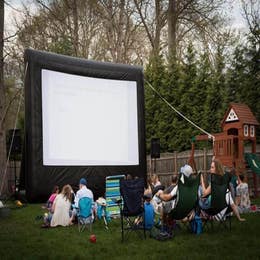 AV Projector and Outdoor Screen
