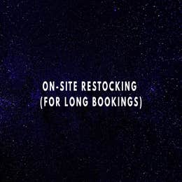 On-Site Restocking (For Long Bookings)