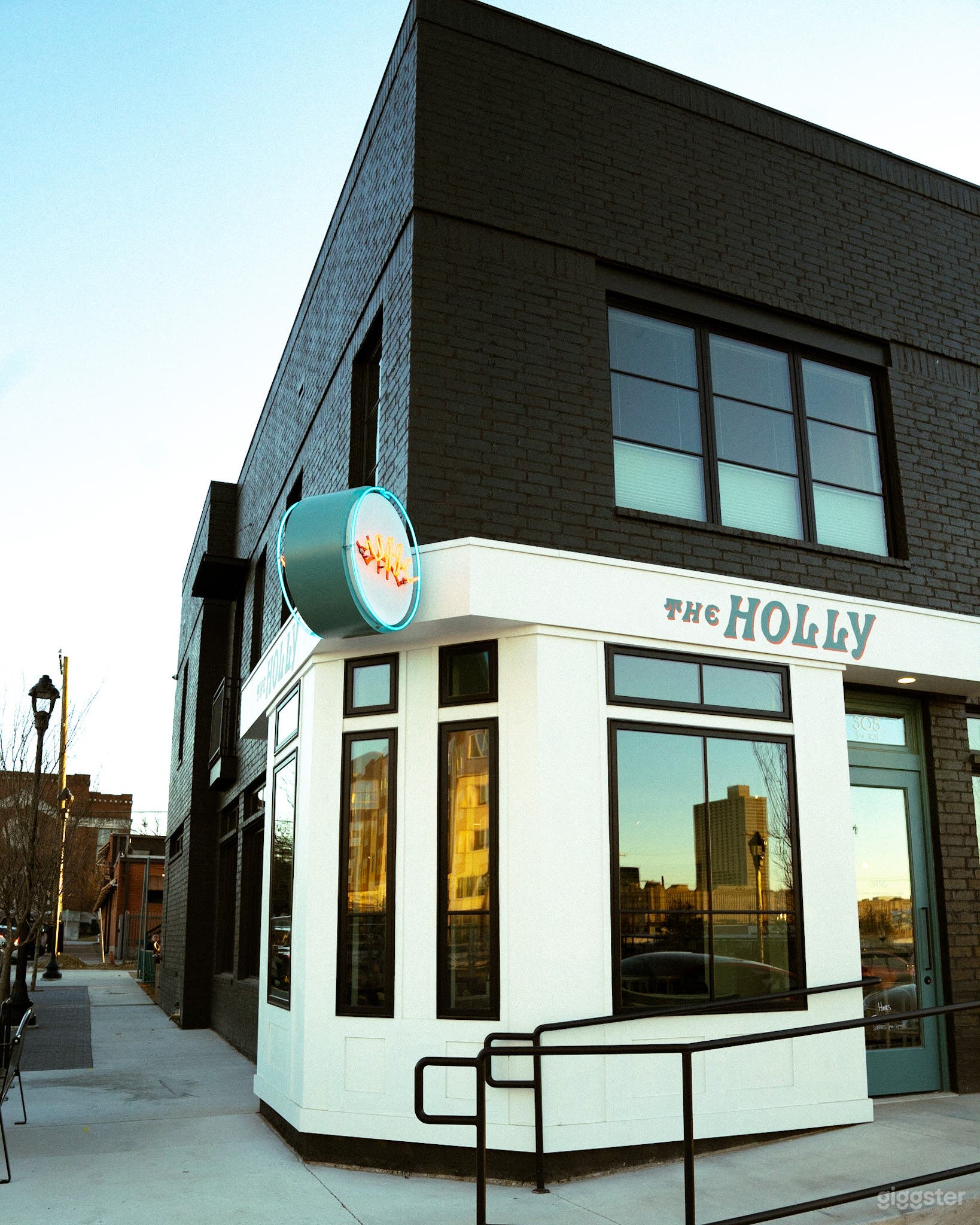 Black Brick, Historic-Modern Building with Wine Bar &amp; Patio Space + Residence and Rooftop Add-ons above