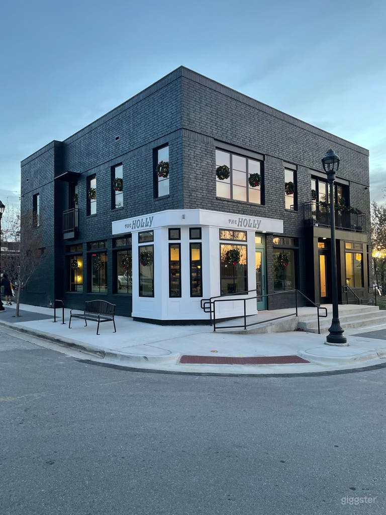  Black Brick, Historic-Modern Building with Wine Bar &amp; Patio Space + Residence and Rooftop Add-ons above 