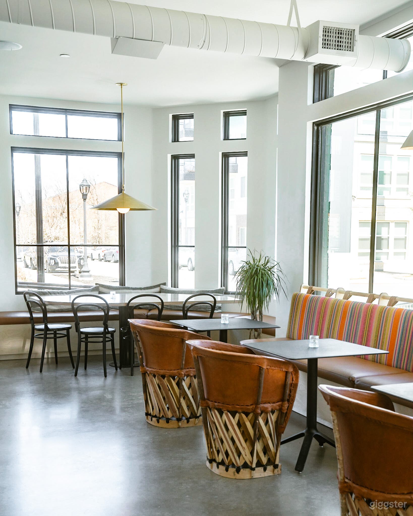 wine bar interior. Seats up to 40 inside.