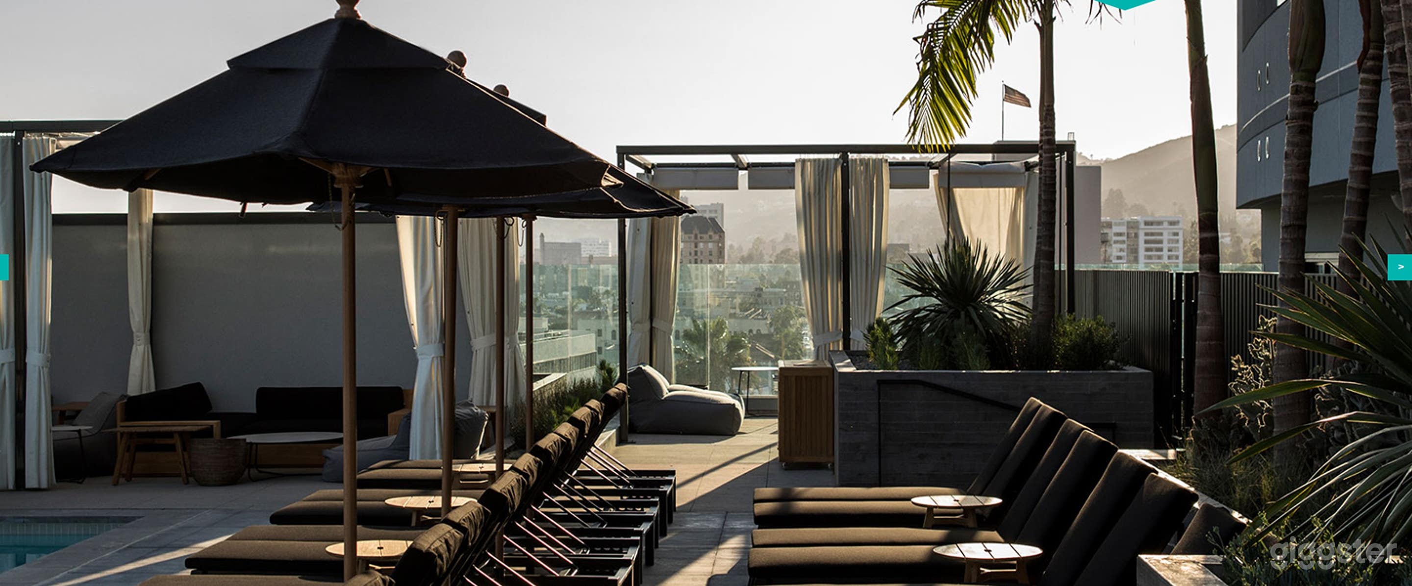 Lush Poolside Escape with Cabanas &amp; Sun Loungers Photo 4