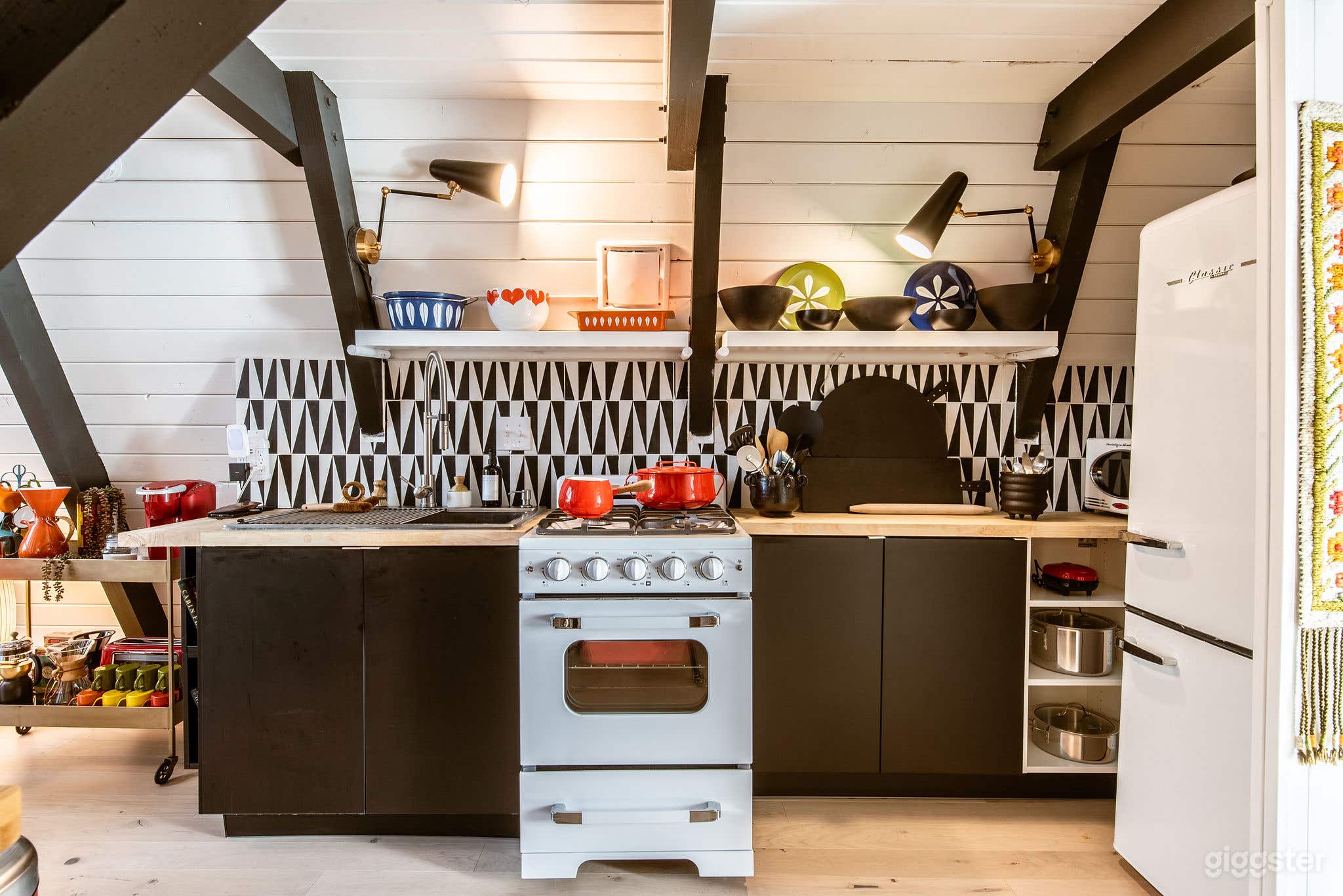 Mid-Century Magic | A-Frame Mountain Cabin with Retro Soul Photo 4