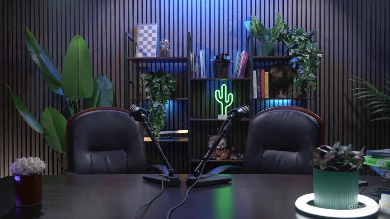 Foto di Studio Professionale per la Registrazione di Video e Podcast 1