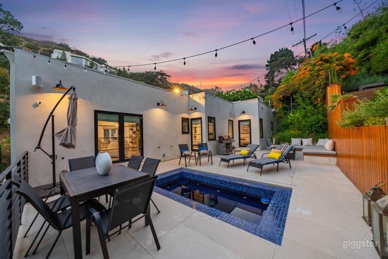  Retraite Hollywood Hills avec lumière naturelle, jacuzzi & vues 