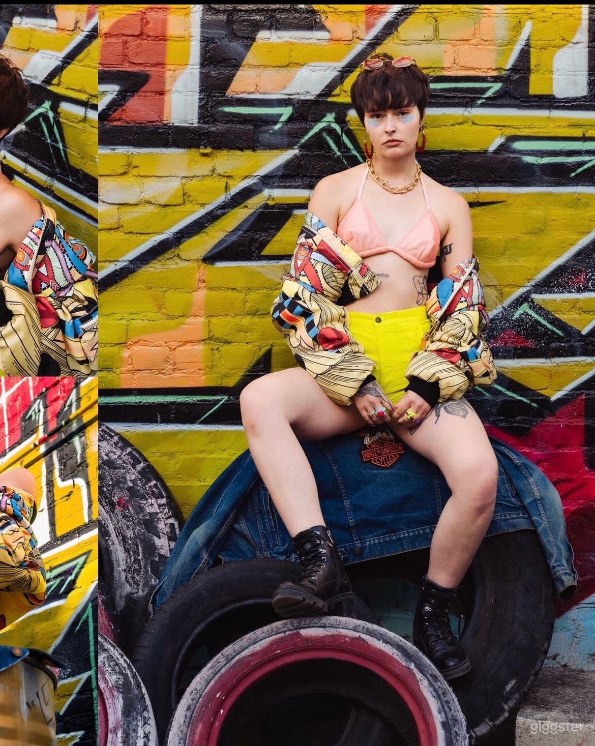 Graffiti + Urban Industrial Walls for Filming  Photo 3