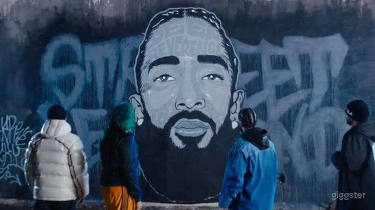  Graffiti + Urban Industrial Walls for Filming  