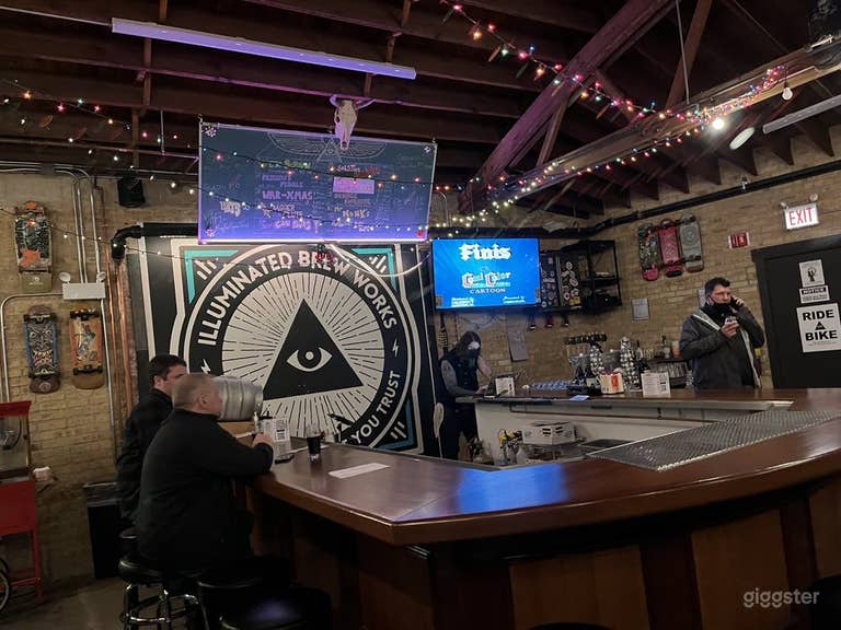  TV and sound system. 