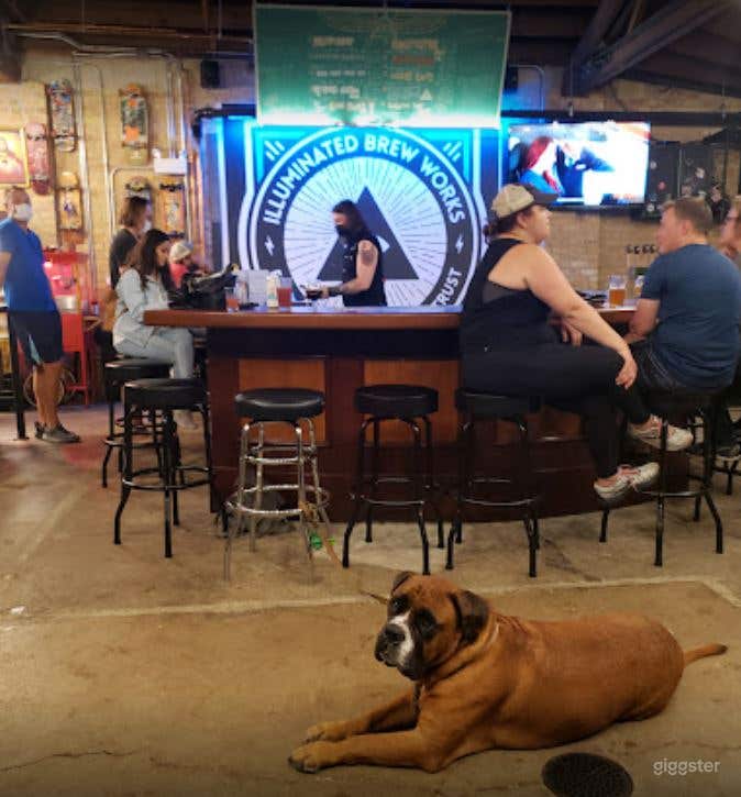 20 seat bar with seating for an additional 30