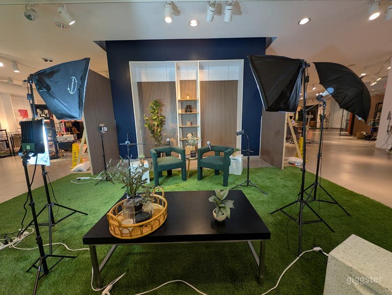  Espace de production créative pour séances photo & podcasts 