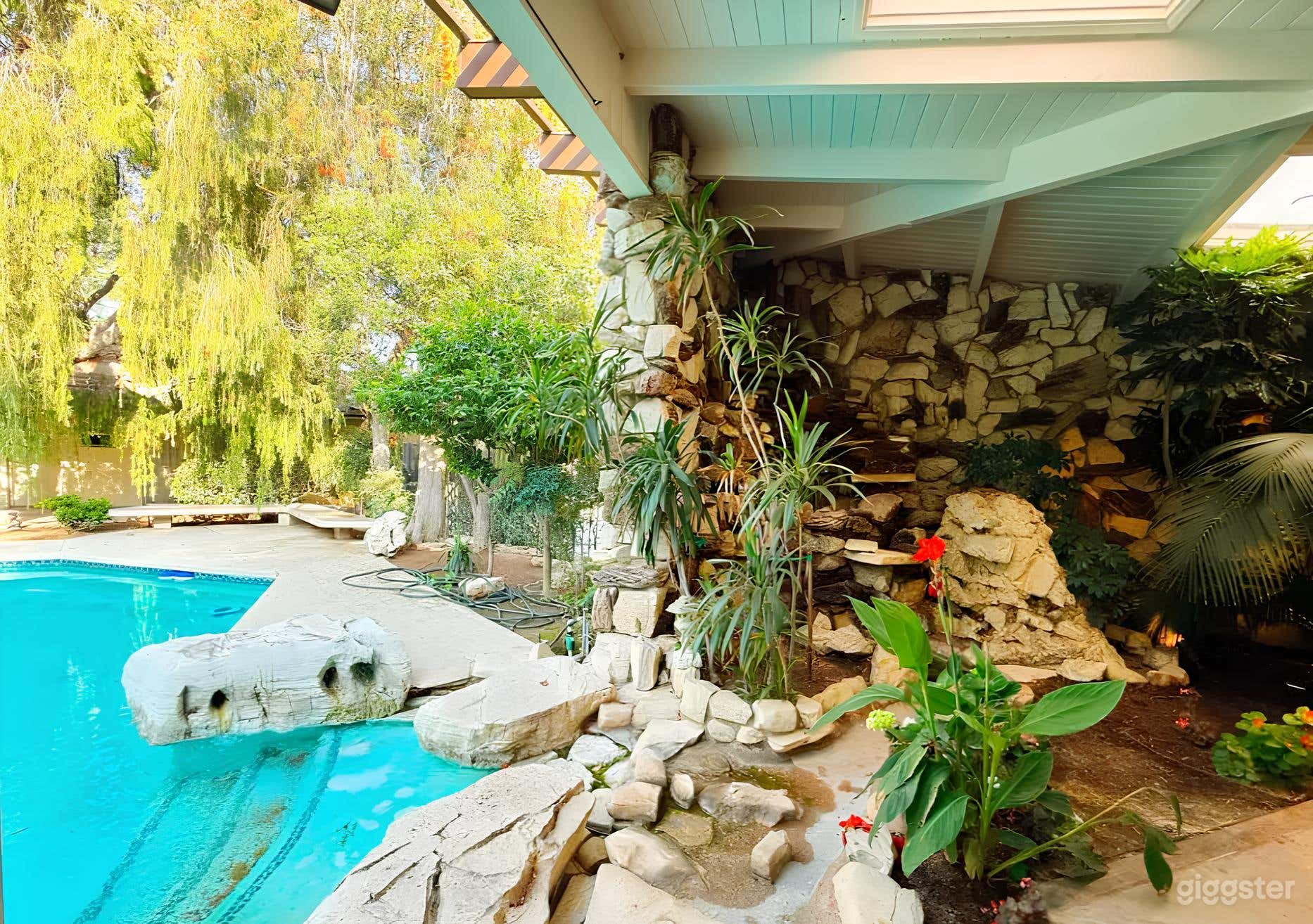 Resort-Style Pool + Hot Tub Grotto Photo 4