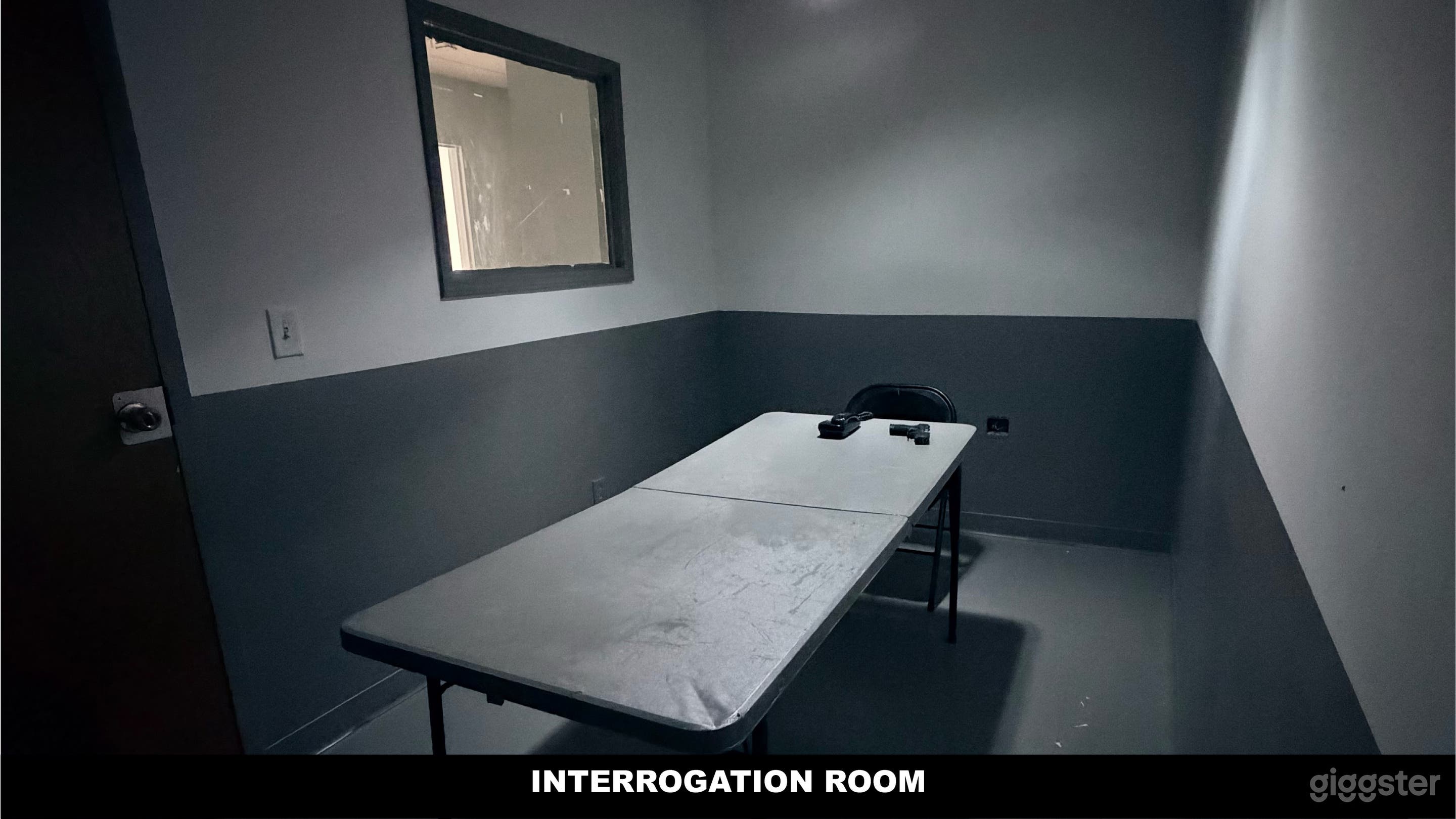 Cinematic Interrogation Room Set Photo 4