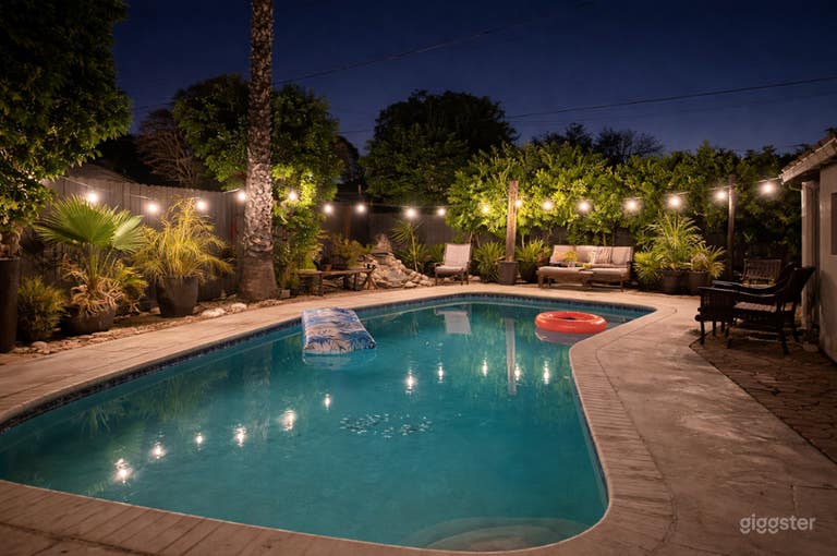  Tropical Private Pool with Waterfall & Lush Greenery 