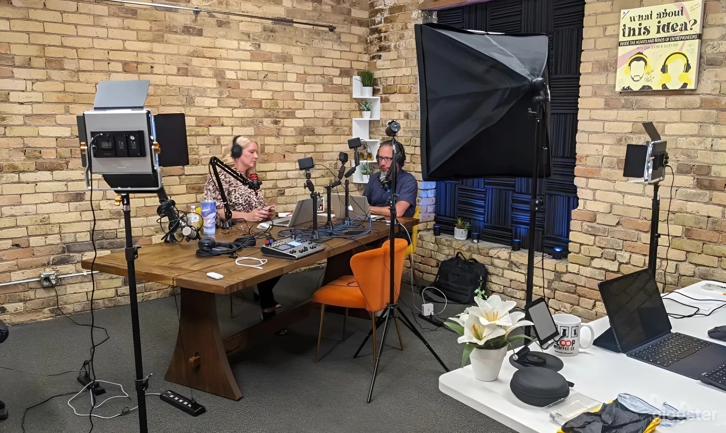 Fully Equipped Podcast & Content Creation Studio in Minneapolis Photo 1