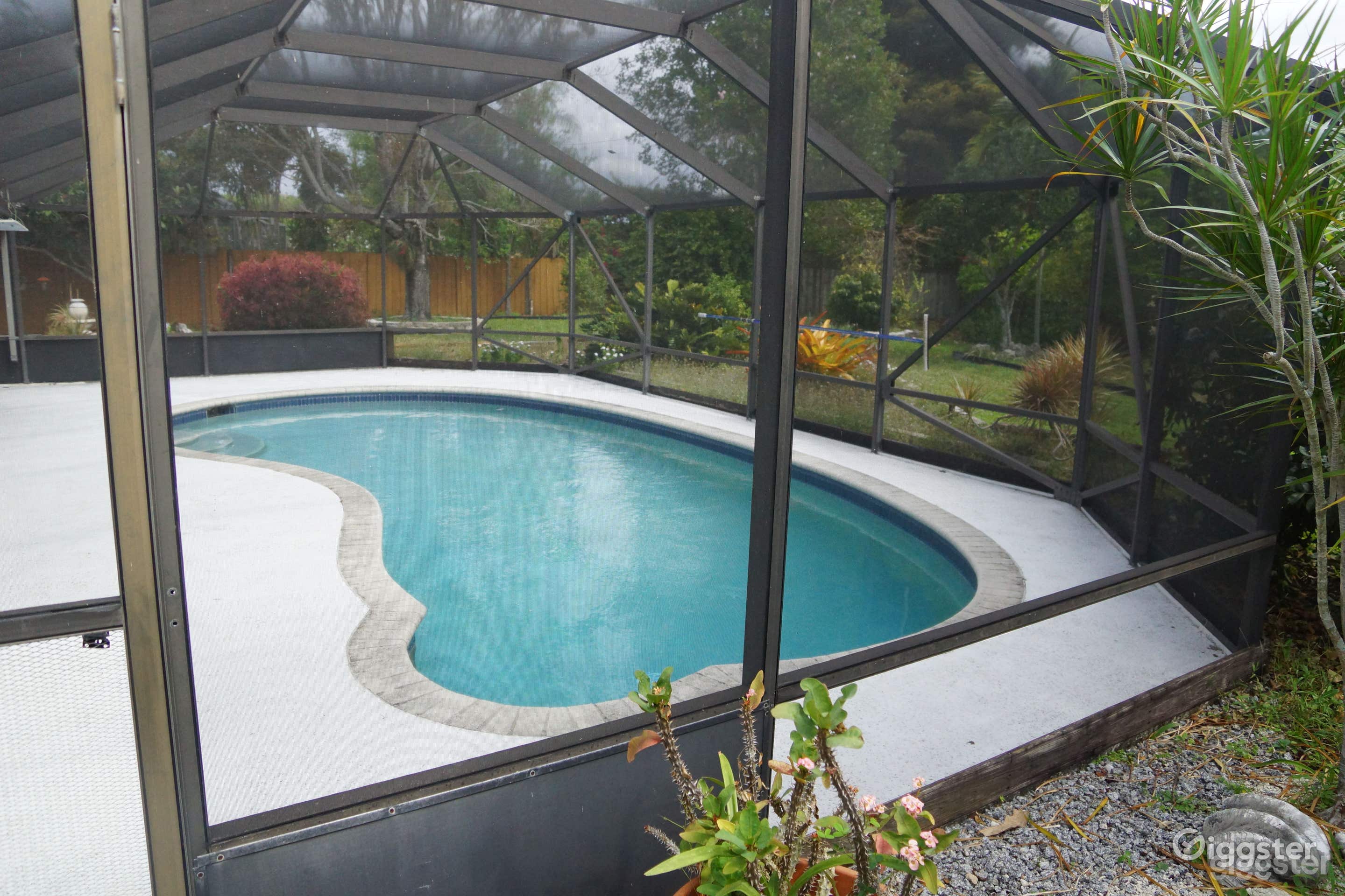 Amazing Outdoor Pool with Oasis Garden View Photo 1