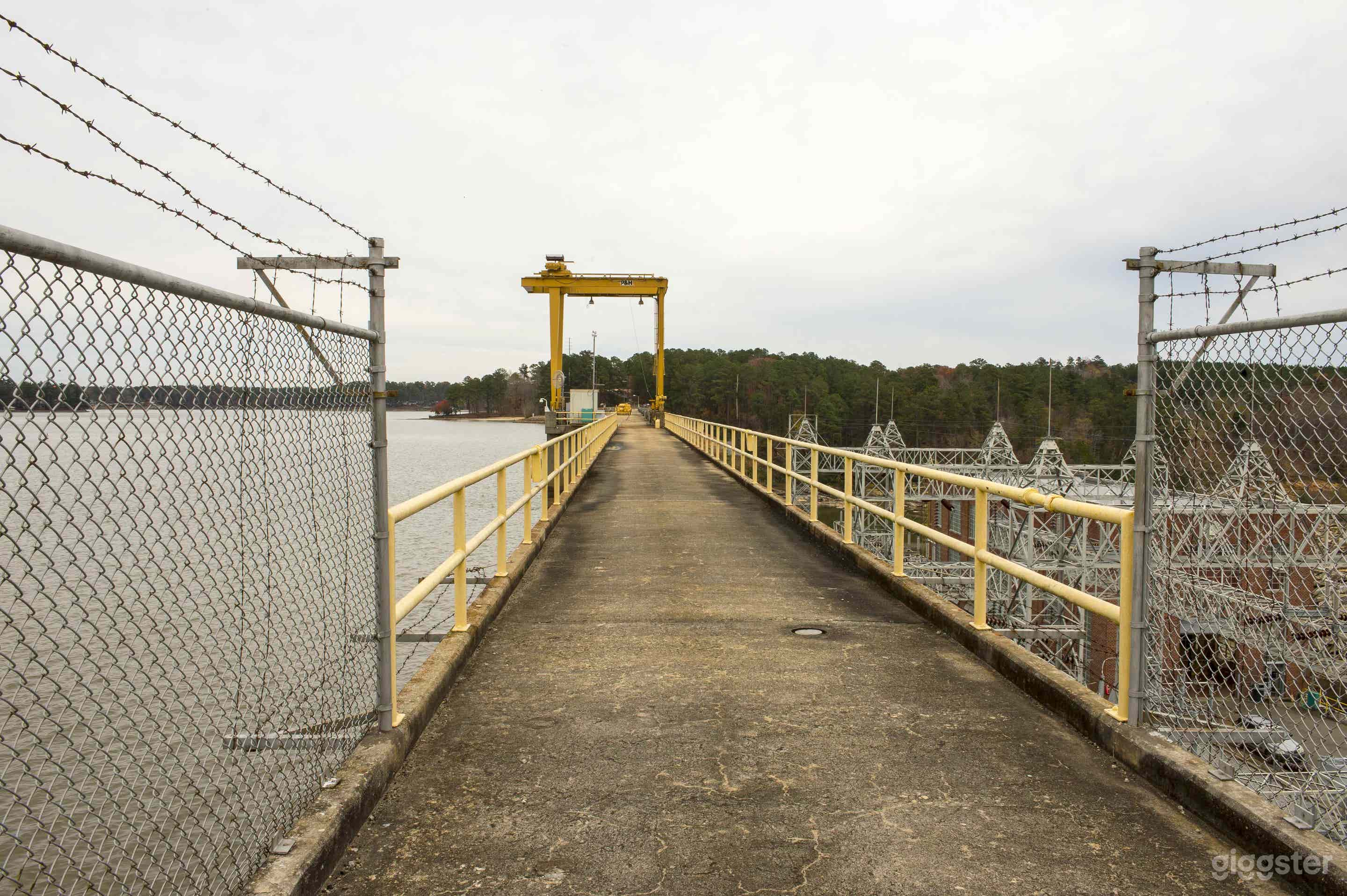 Hydroelectric dam on the Oconee River Photo 2