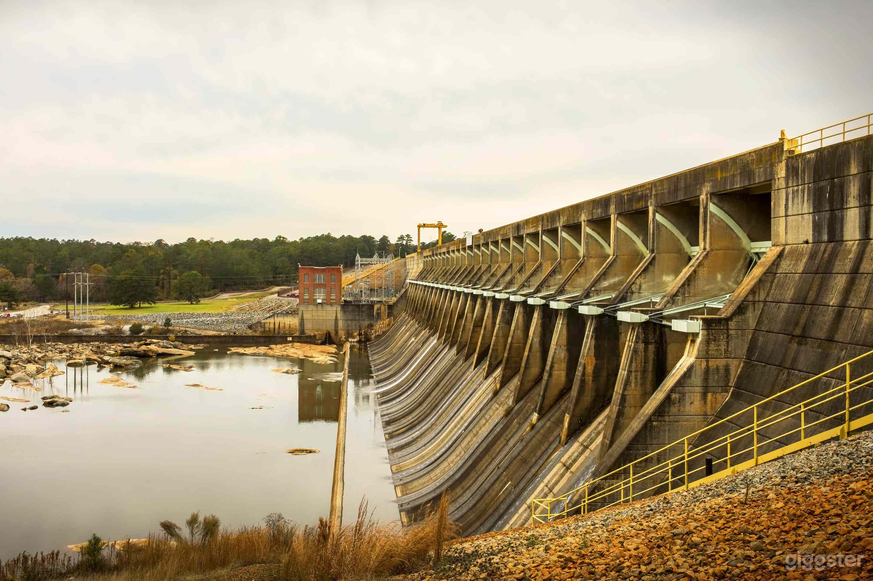 Hydroelectric dam on the Oconee River Photo 3