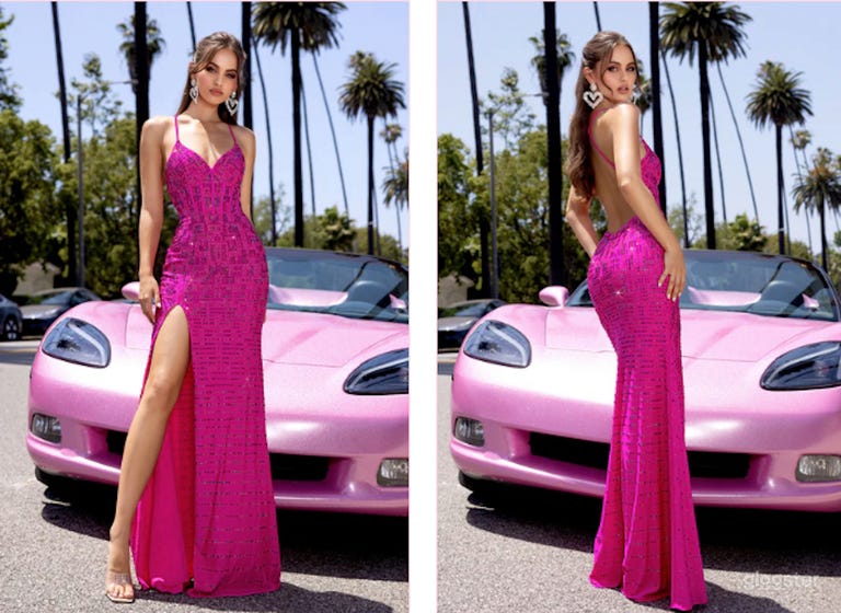   **BARBIE PINK CORVETTE** 