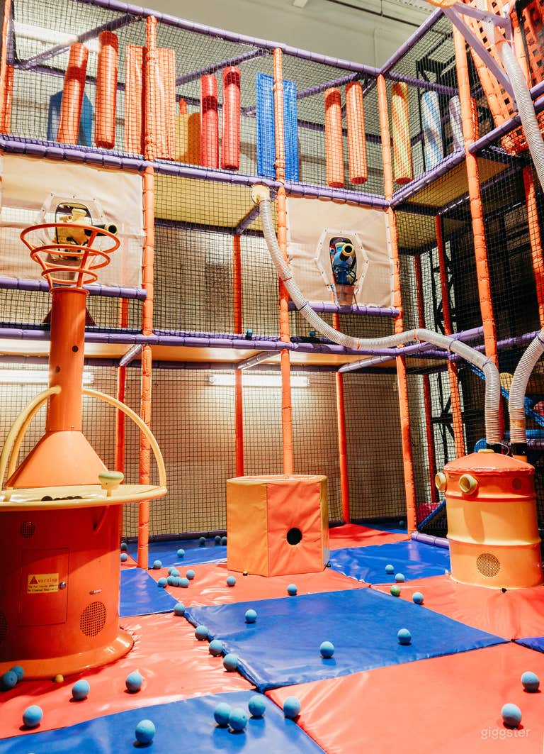  Colorful Indoor Playground for Events & Filming 