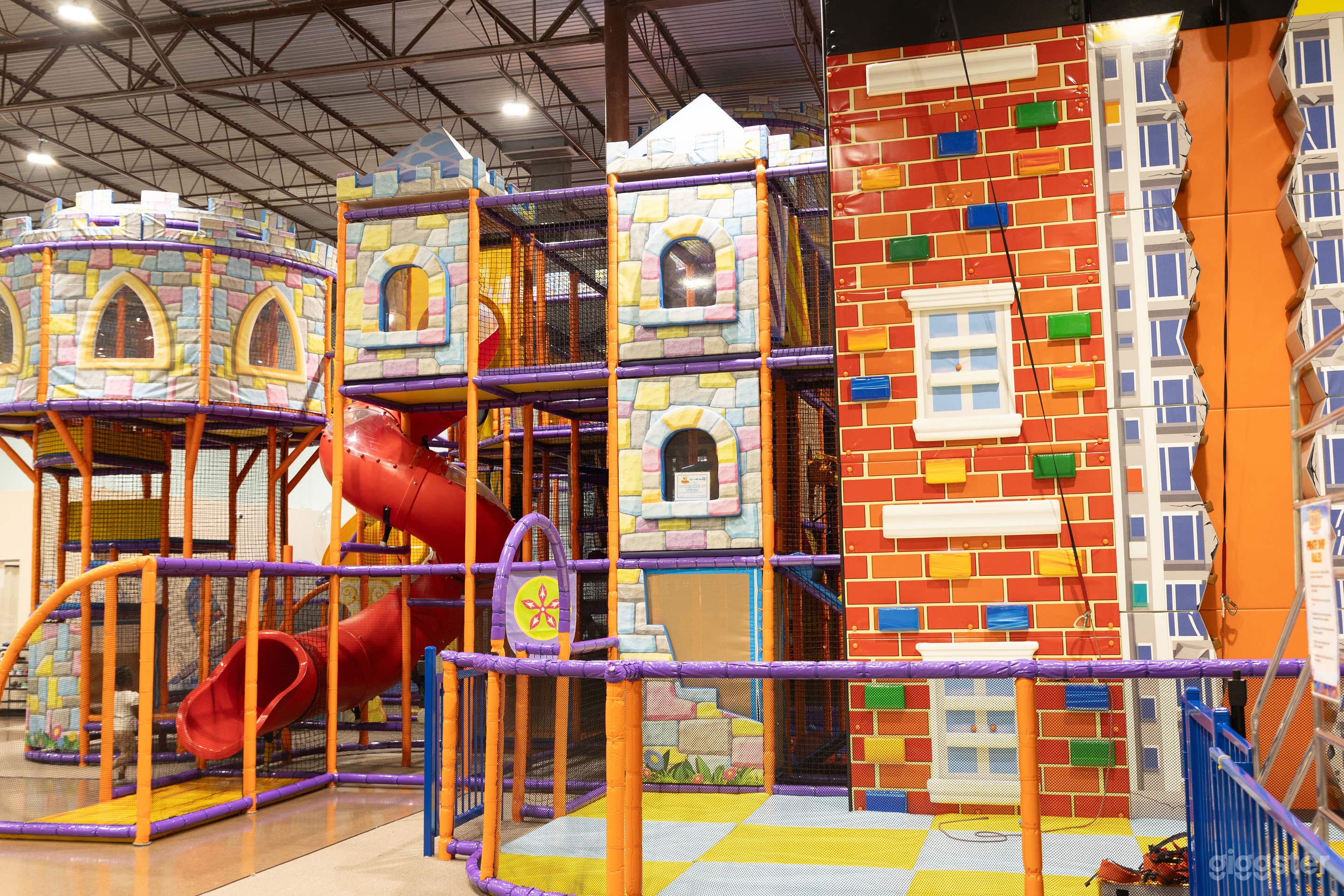 Colorful Indoor Playground for Events & Filming Photo 1