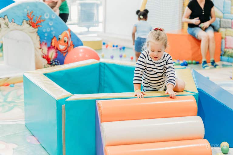  Colorful Indoor Playground for Events & Filming 