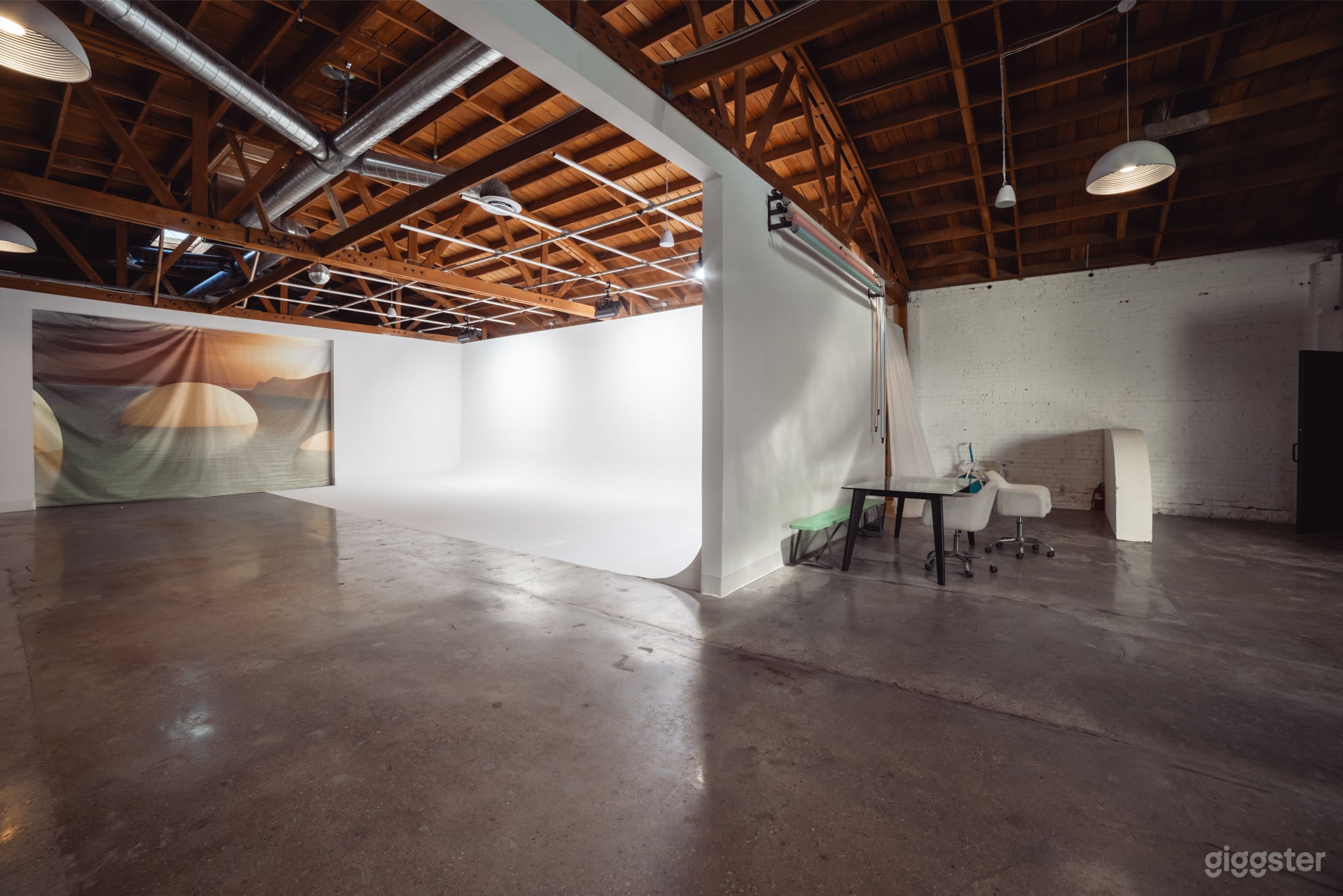 Large Warehouse Space + Studio w/ Cyc | Mid City Photo 2