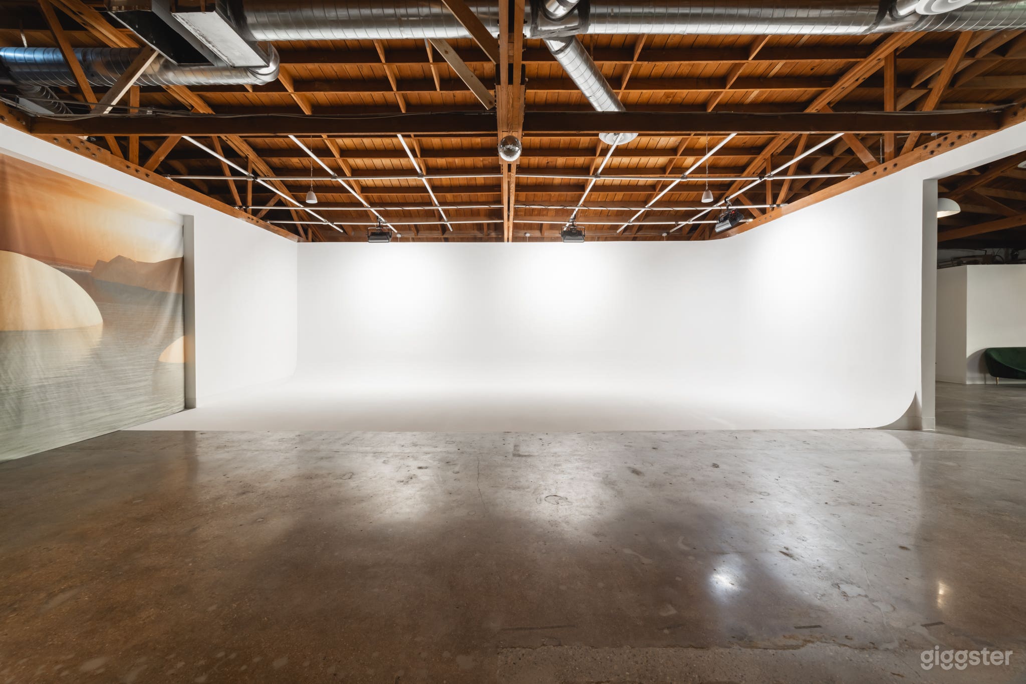 50'w x 25'd Cyc Wall