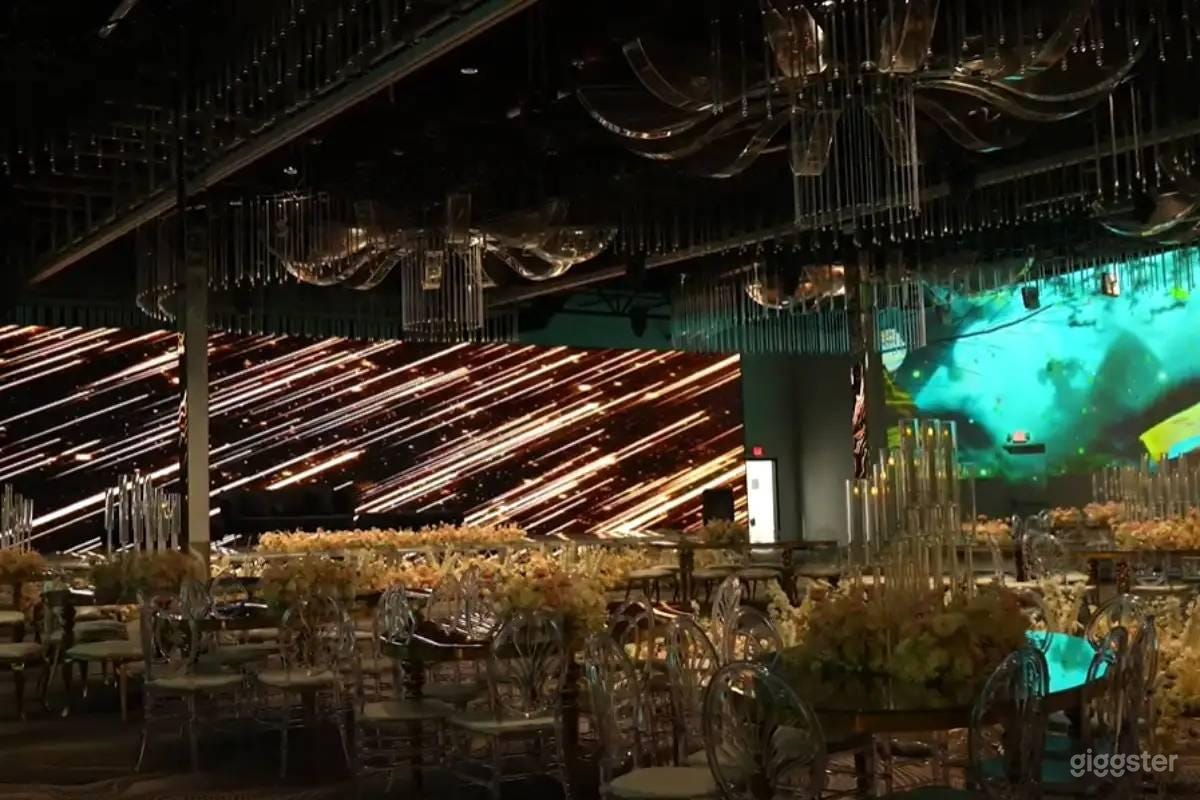Luxury 3D Immersive Ballroom with 360° LED Walls & Huge Lot Photo 4