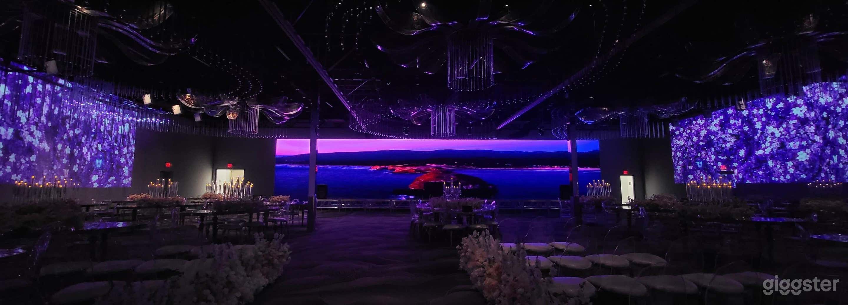 Luxury 3D Immersive Ballroom with 360° LED Walls & Huge Lot Photo 1