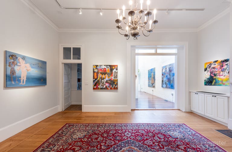  Beautiful Art Gallery in Restored Historic Brownstone 