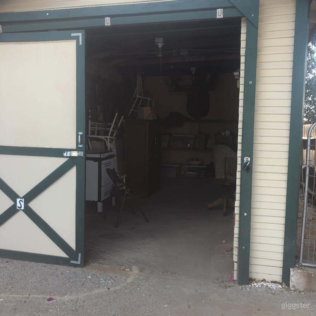 1940 Garage Man Cave Workshop w Real Moose Head Photo 3