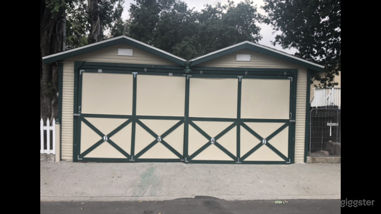 1940 Garage Man Cave Workshop w Real Moose Head Photo 1
