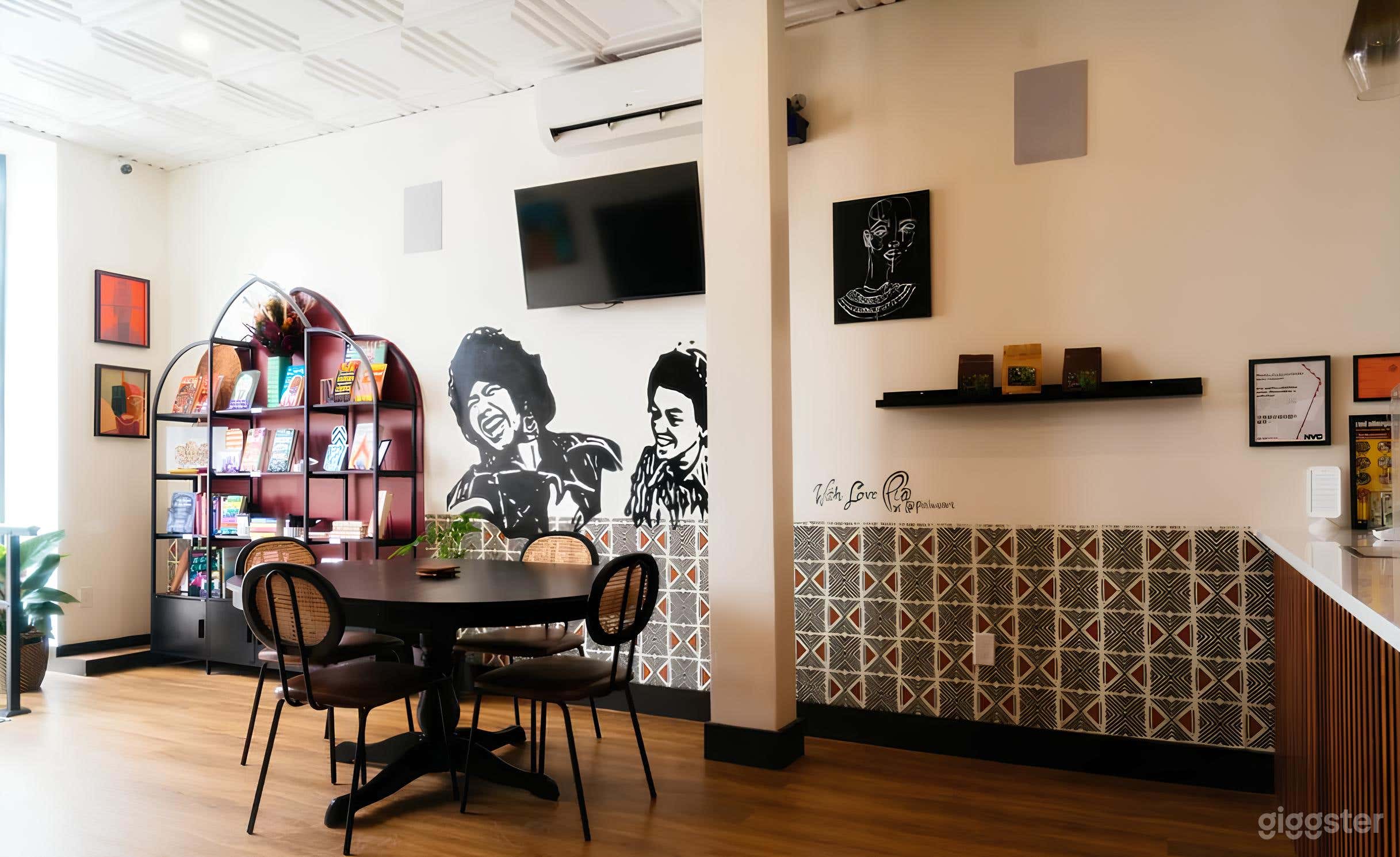 NEFER’s seating area feels like the living room of someone you admire—warm, artful, and always intentional. 