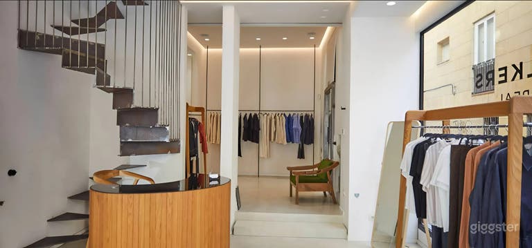  Stilvoller 32 m² sonnenbeschienener Event- & Pop-Up-Raum in Madrid 