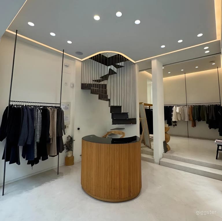  Stilvoller 32 m² sonnenbeschienener Event- & Pop-Up-Raum in Madrid 