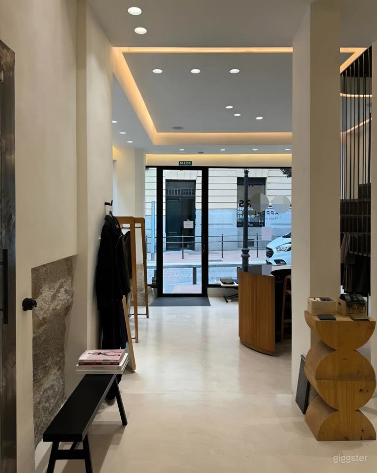  Stilvoller 32 m² sonnenbeschienener Event- & Pop-Up-Raum in Madrid 