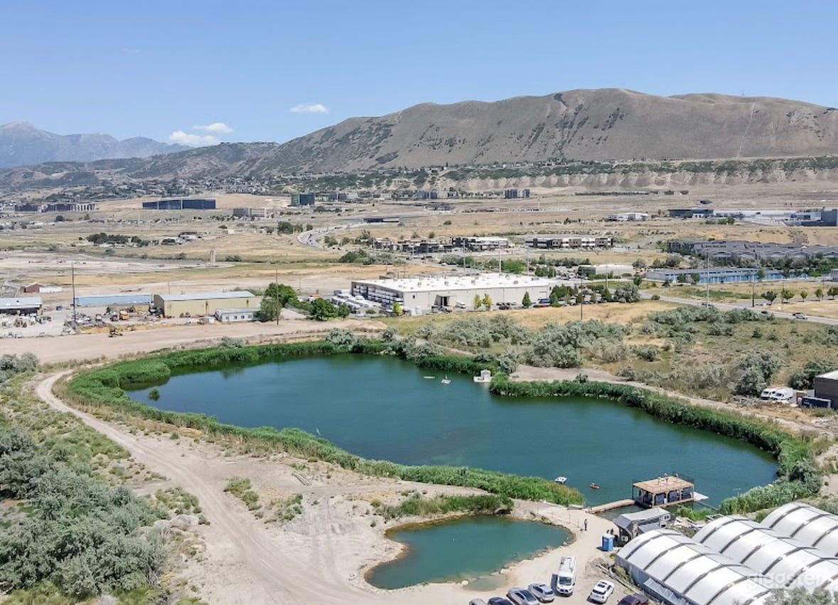Hot Springs Near Point of the Mountain Photo 1