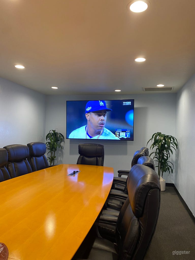  Cable TV on 85” Flat Screen 