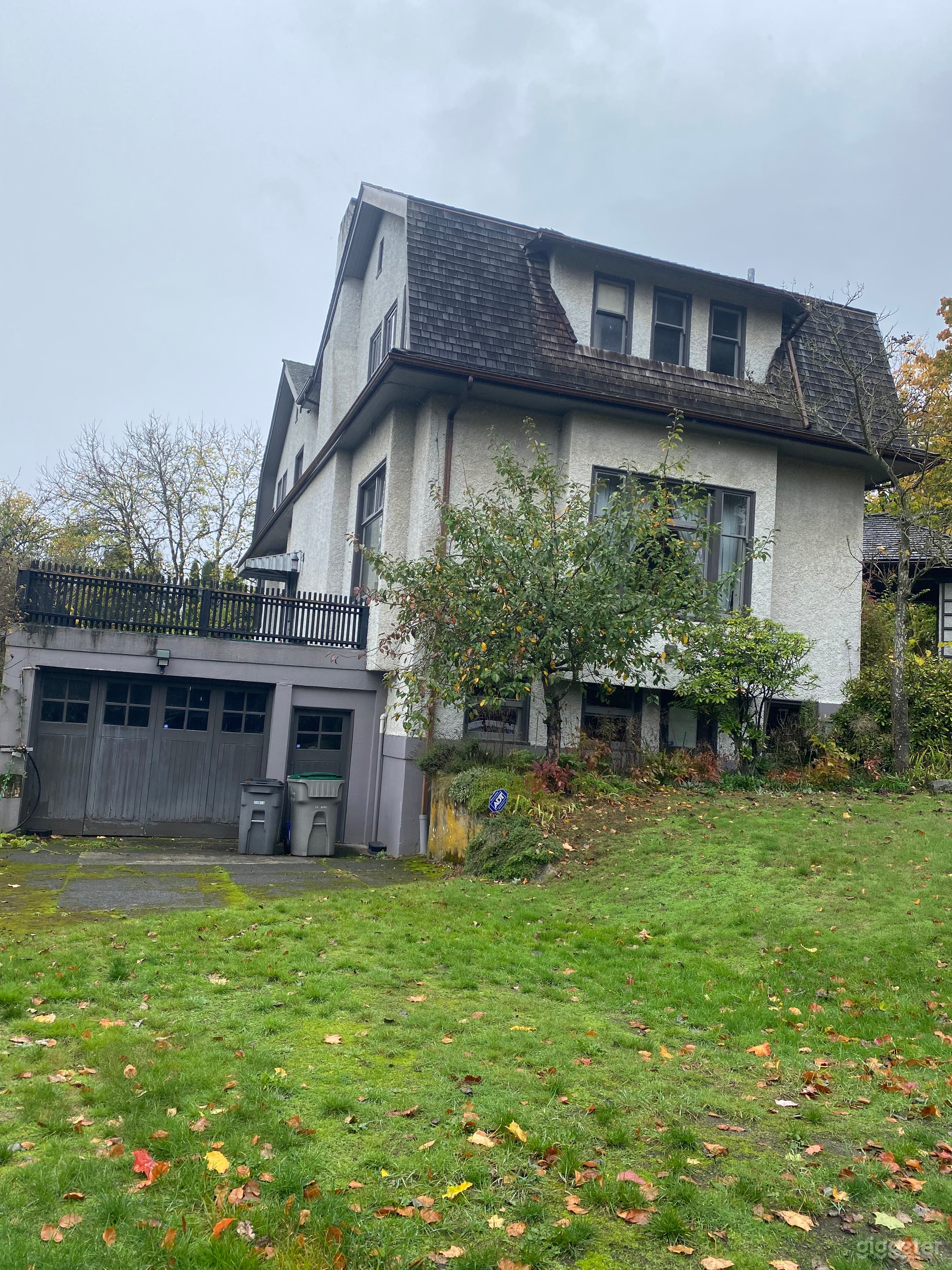 side view of the house