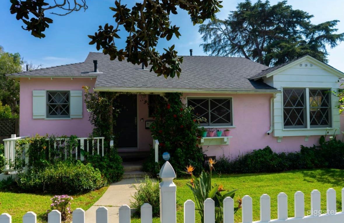 Pink Mid Century Ranch Barbie Punk Rock House Photo 1