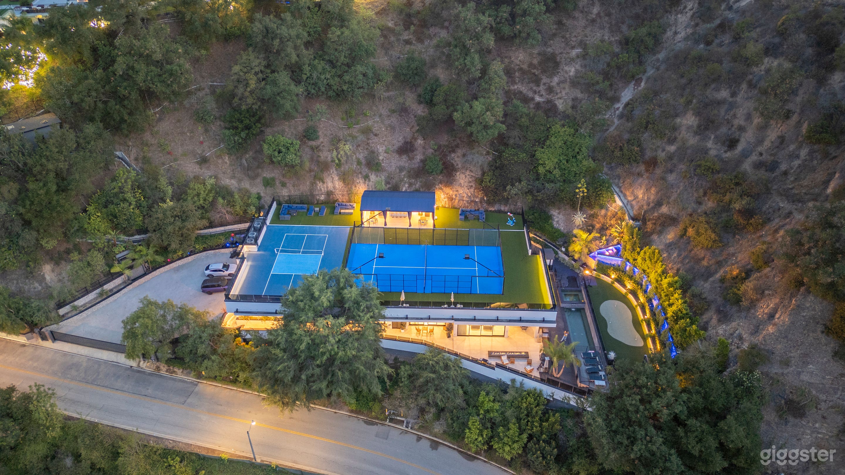 MIDNIGHT LUXE: NEON POOL, THEATER & HILLSIDE GLAM Photo 2